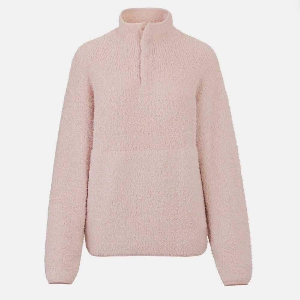 SKIMS Pink Teddy Jacket